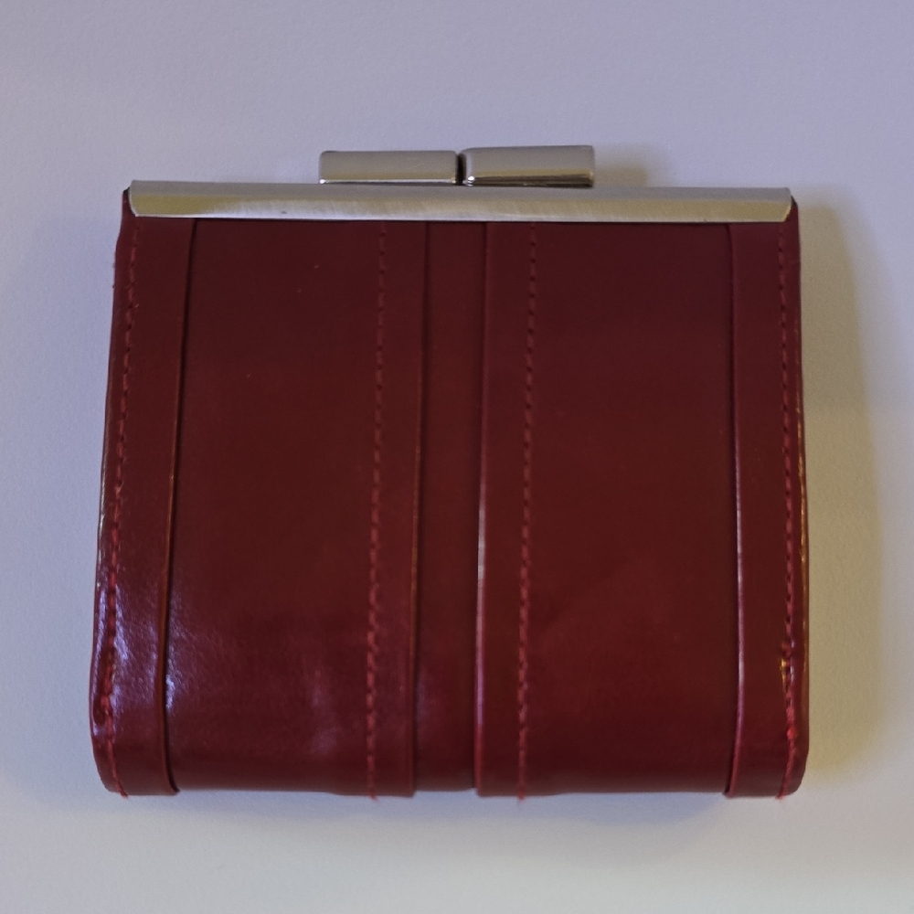 Elegant Red Women's Wallet